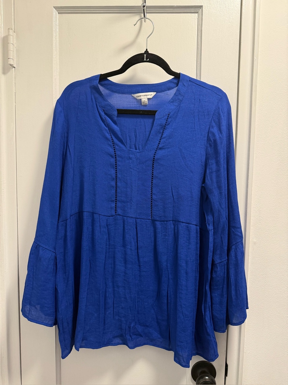 🌸Counterparts Long Sleeve Bohemian Blouse - Size Large (NWOT)🌸